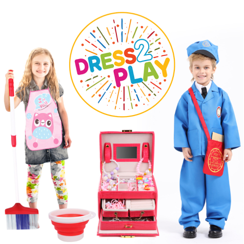 Emergency Rescue Vehicles Playset - Set of 3 Fire Truck, Police Car, Ambulance Toys with Lights and Sirens