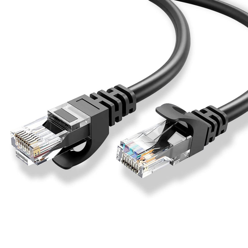 Cat6 Ethernet Cable for Gaming LAN Network - High-Speed Internet Cord, RJ45, 24AWG, 500MHz Ideal for Router, Modem, Gaming - Compatible with PS5, Xbox Series X
