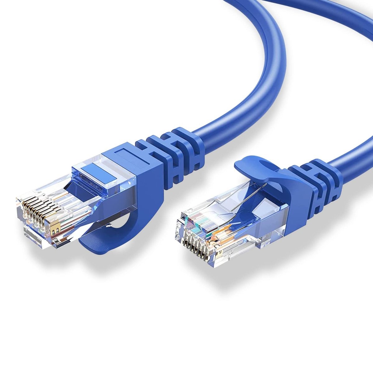Cat6 Ethernet Cable for Gaming LAN Network - High-Speed Internet Cord, RJ45, 24AWG, 500MHz Ideal for Router, Modem, Gaming - Compatible with PS5, Xbox Series X