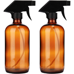Chef's Star 16 oz 2 Glass Spray Bottles - Your Ultimate DIY Cleaning and Misting Solution