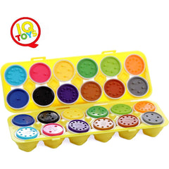 Educational Matching Eggs Set for Toddlers - 12 Colorful Eggs with Numbers, Fun Learning Toy!