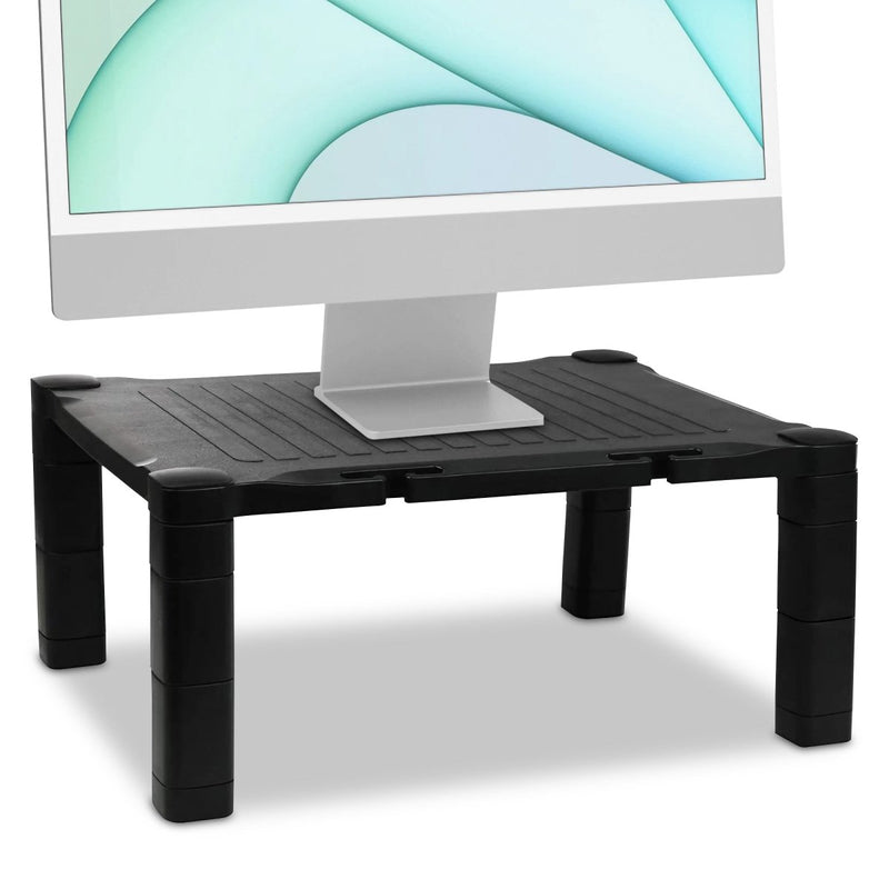 Elevate Your Workspace with Ergonomic Desk Monitor Stand - Adjustable, Stylish, and Functional