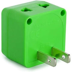 Essential 2-in-1 Universal Travel Adapter with Surge Protection - Perfect for Canada, US, Mexico, and Japan