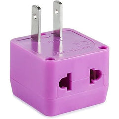 Essential 2-in-1 Universal Travel Adapter with Surge Protection - Perfect for Canada, US, Mexico, and Japan