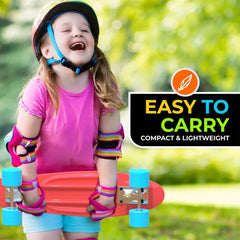 Premium 22-Inch High Bounce Skateboard - Ultimate Retro Mini Cruiser for Kids of All Ages, with ABEC 7 Bearings and PU Wheels