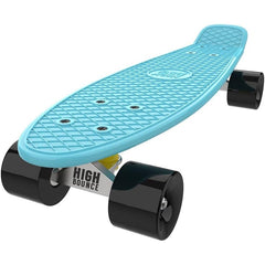 Premium 22-Inch High Bounce Skateboard - Ultimate Retro Mini Cruiser for Kids of All Ages, with ABEC 7 Bearings and PU Wheels