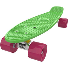 Premium 22-Inch High Bounce Skateboard - Ultimate Retro Mini Cruiser for Kids of All Ages, with ABEC 7 Bearings and PU Wheels