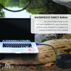Premium CAT7 Ethernet Cable for High-Speed Gaming and Streaming - Waterproof and Durable
