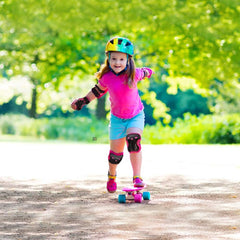 Premium Protective Gear Set for Biking, Cycling, and Multi Sports - High Bounce Knee Pads, Elbow Pads, and Wrist Guards