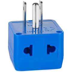 Universal Travel Adapter with Dual Outlets - Built-in Surge Protection - Type B EU to US Plug Adapter