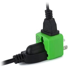 Universal Travel Adapter with Dual Outlets - Built-in Surge Protection - Type B EU to US Plug Adapter